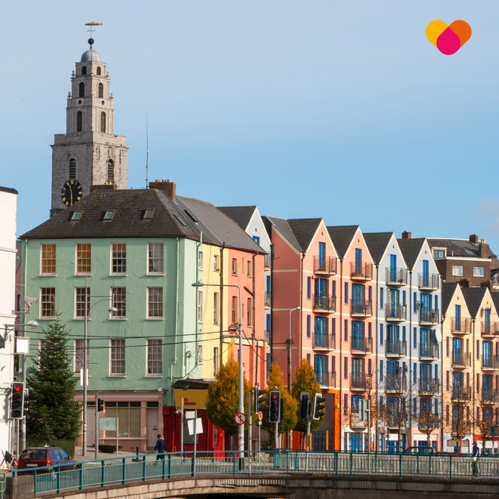 View of Cork City, Ireland